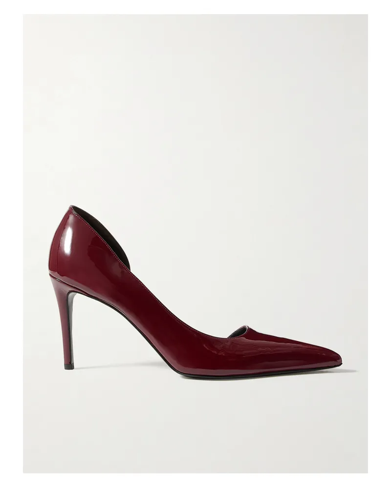 KHAITE Jett Patent-leather Pumps - Red Red