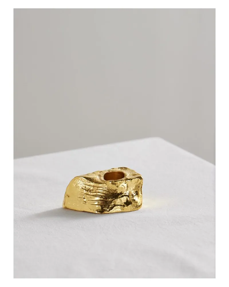 Alighieri The Ritual Of The Rock Vergoldeter Kerzenständer Gold