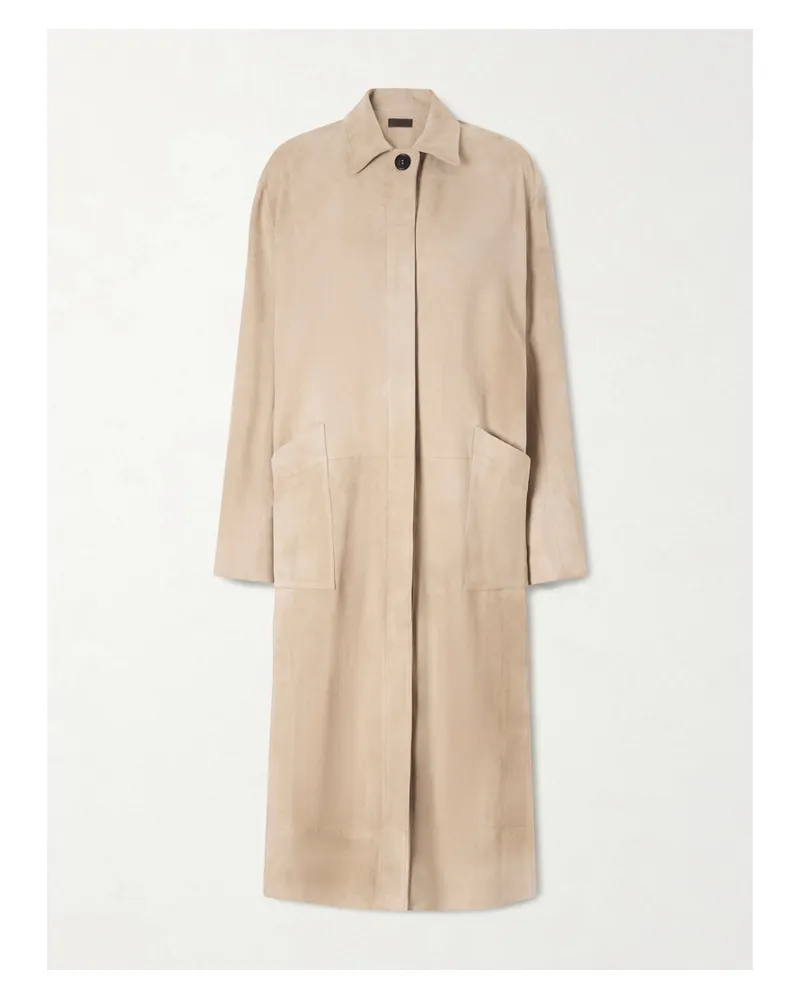 Stouls Corleone Suede Coat - Gray Gray