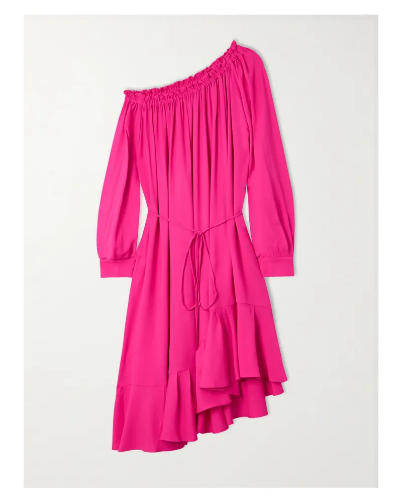 AZ FACTORY Yvette Kleid Aus Crêpe - Pink Pink