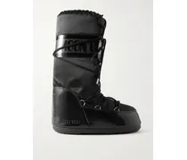 Icon Glance Schneestiefel Aus Shell Und Pvc - Schwarz