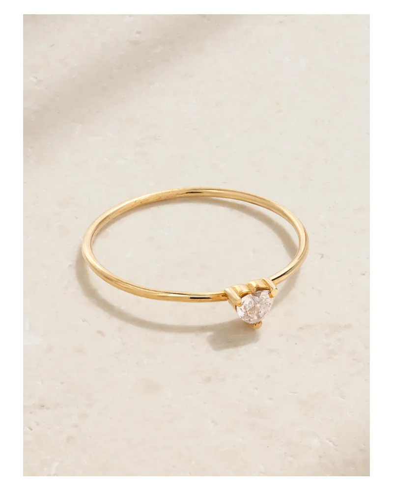 Jennifer Meyer Ring Aus 18 Karat Gold Mit Diamant Gold