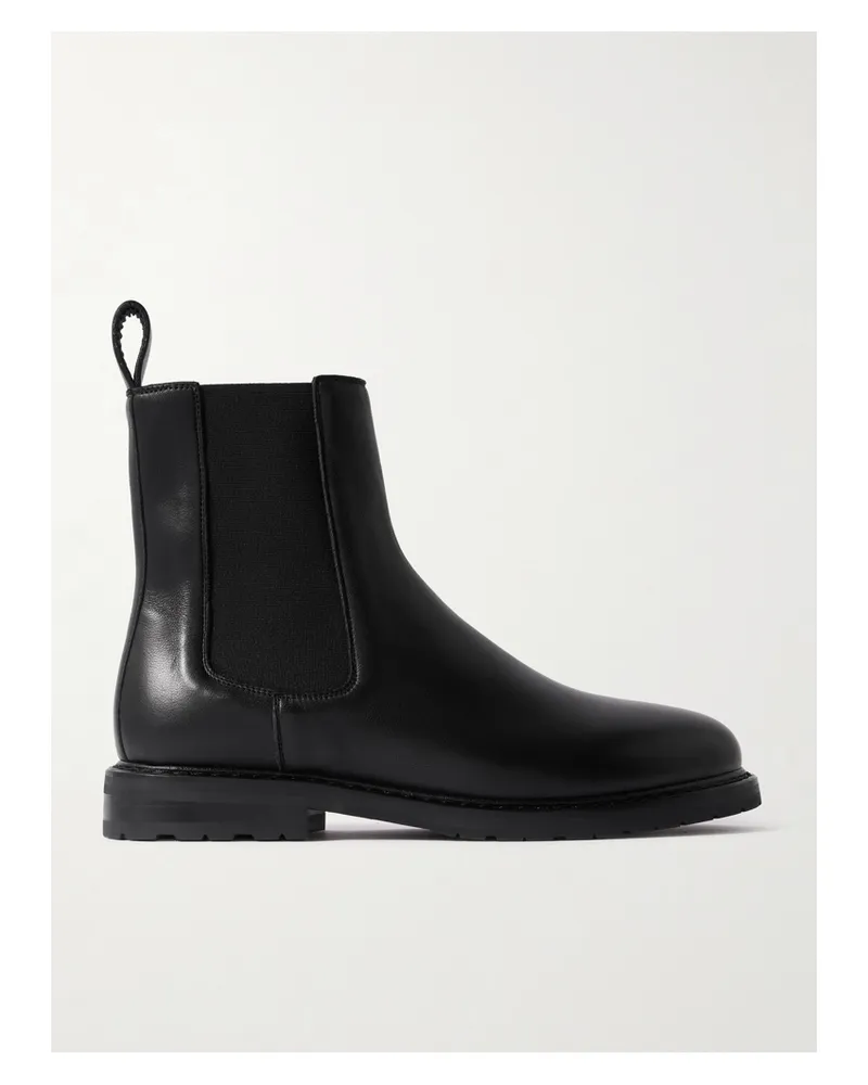 LEGRES 25 Chelsea Boots Aus Leder - Schwarz Schwarz