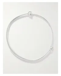 Isabel Marant farbener Choker Silber