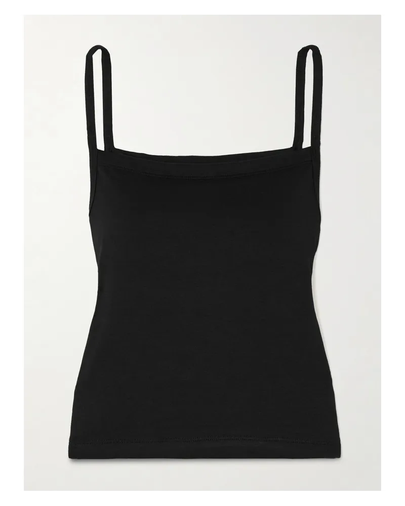 ÉTERNE Tanktop aus Stretch-modal-jersey Schwarz