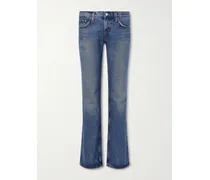 Low-rise Bootcut Jeans - Blue