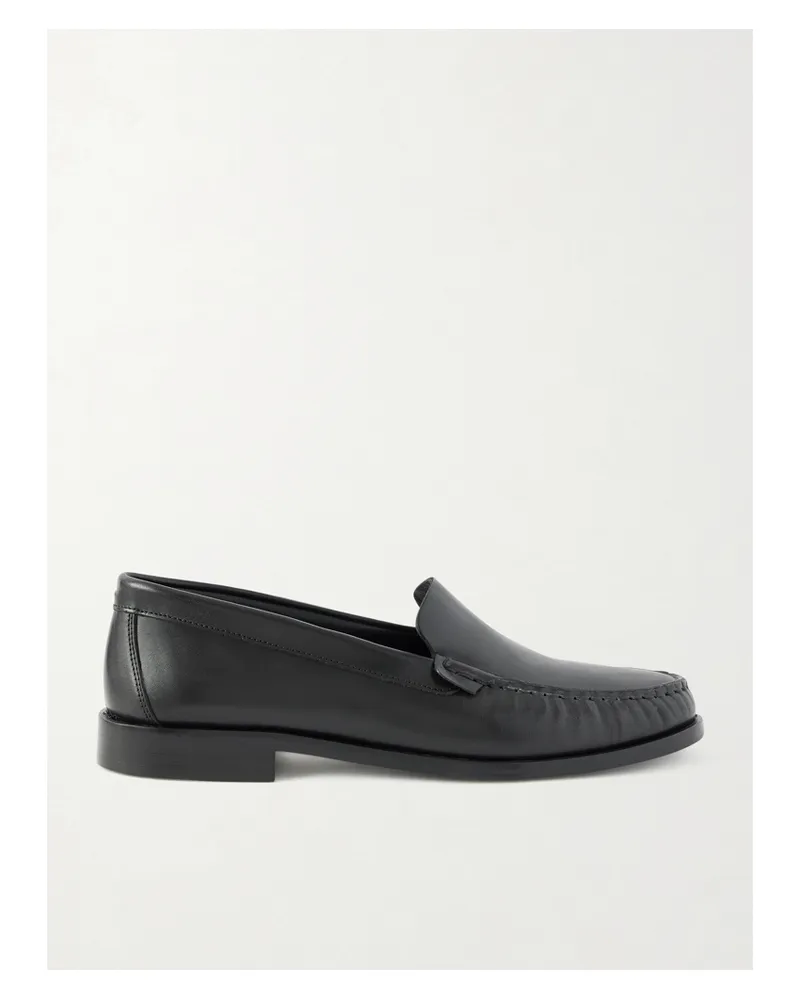 aeyde Arthur Loafers Aus Leder - Schwarz Schwarz