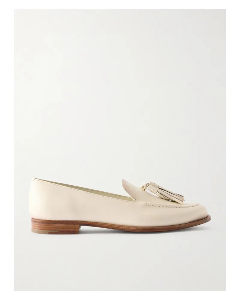 Church's Renee Tasseled Leather Loafers - Ivory Ivory