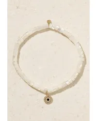 Sydney Evan Small Evil Eye Armband Gold