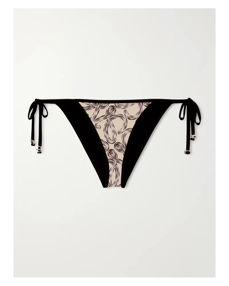 Loewe Printed Bikini Briefs - Neutrals Neutrals