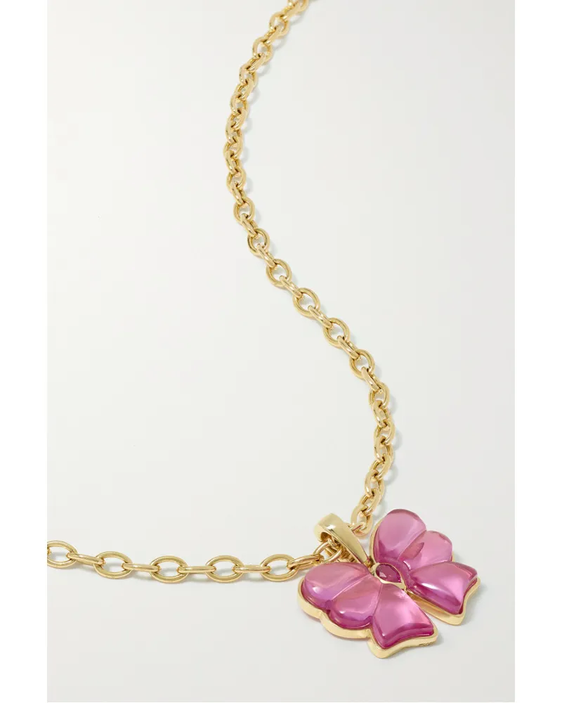 Mason and Books Berkeley Kette aus 14 Karat Gold Pink