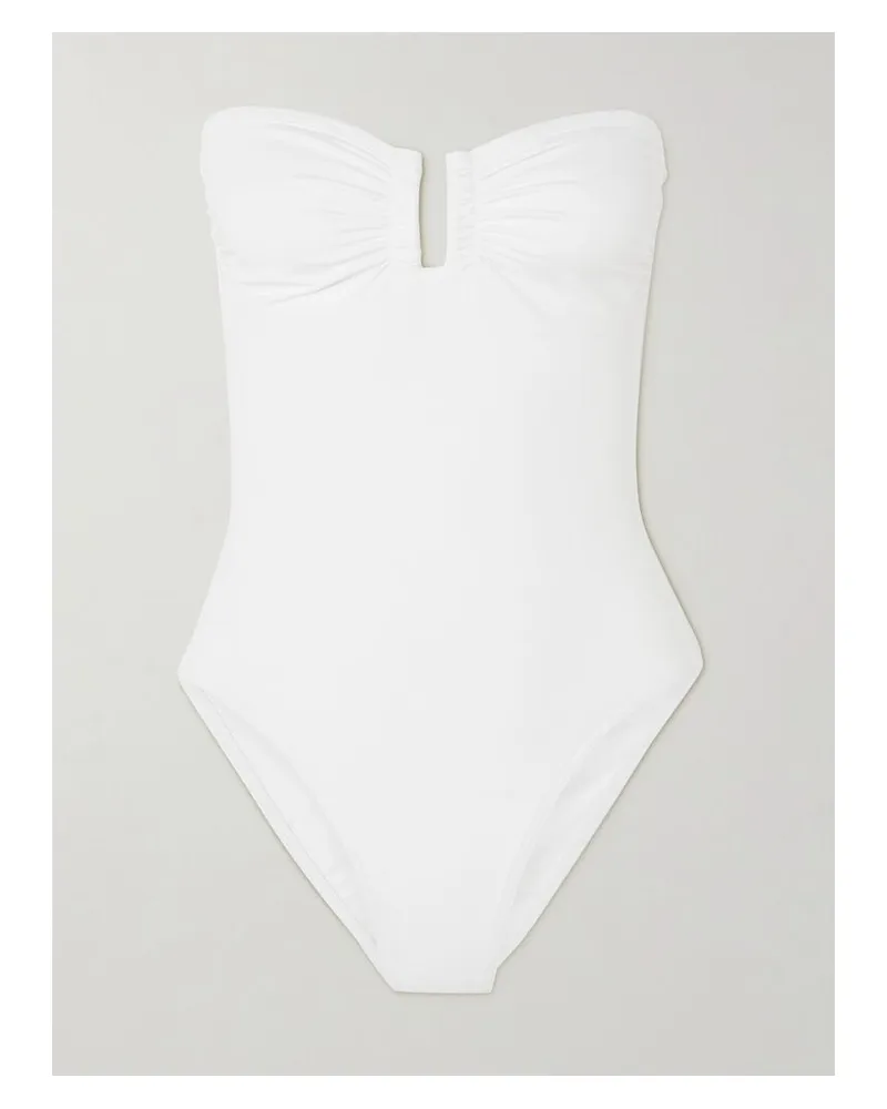 Eres Les Essentiels Cassiopée Bandeau-badeanzug - Weiß Weiß