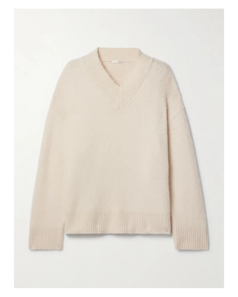 The Row Fayette Oversized-pullover aus Kaschmir Elfenbein