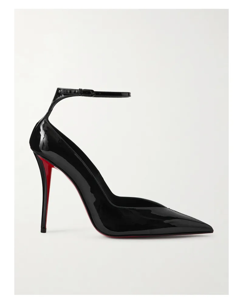 Christian Louboutin Erozee 100 Pumps Aus Lackleder - Schwarz Schwarz