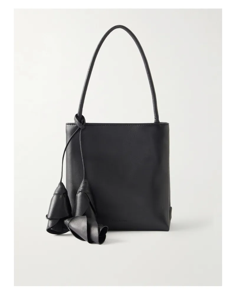 Magda Butrym Julia Leather Tote Bag - Black Black