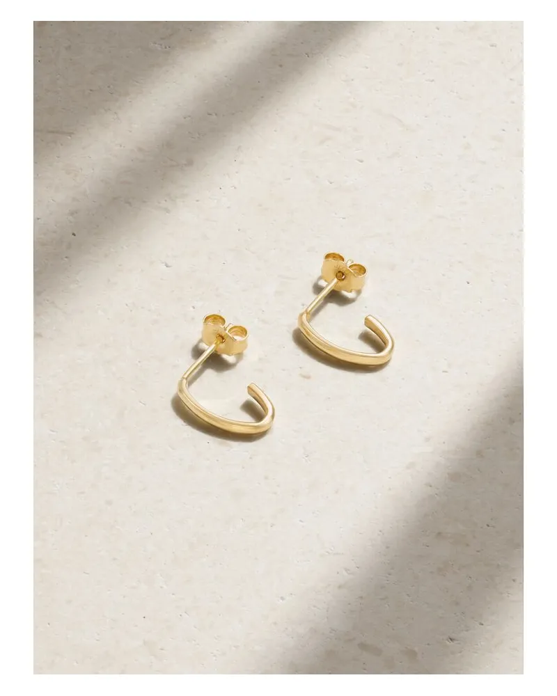 Jennifer Meyer Edith Link Creolen Aus 18 Karat Gold Gold
