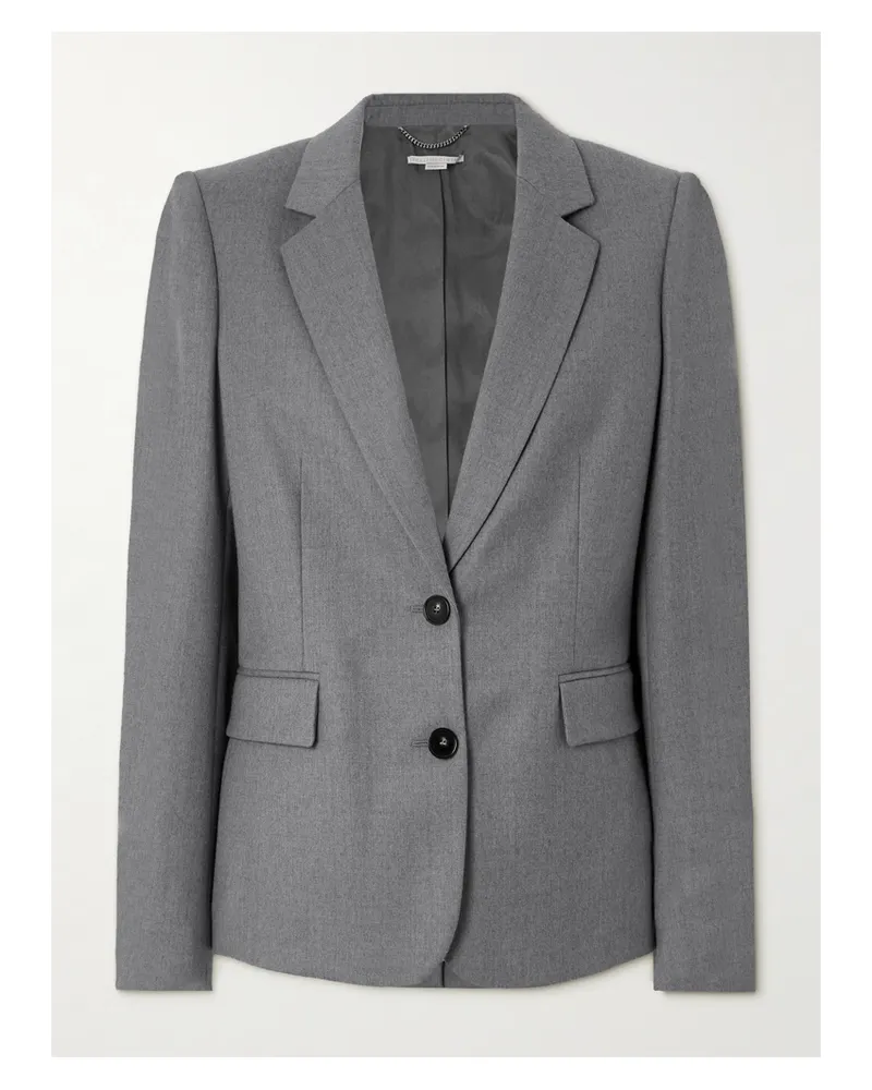 Stella McCartney Blazer Aus Wolle - Grau Grau