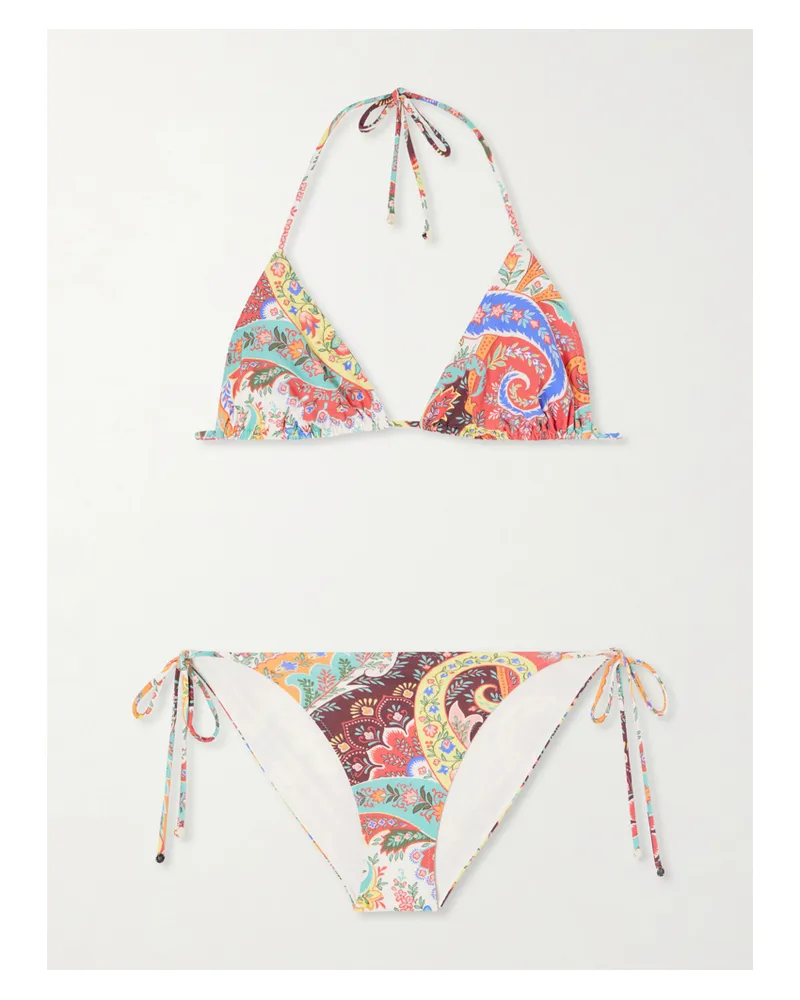 Etro Paisley-print Bikini - Multi Multi