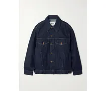 Merritt Jeansjacke Mit Gürtel - Blau