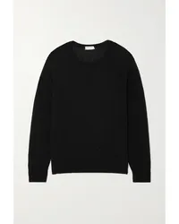 Saint Laurent Pullover aus Einer Kaschmir-seidenmischung Schwarz