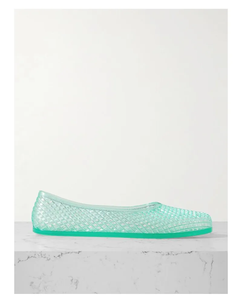 Ancient Greek Sandals Iro Ballerinas Aus Pvc - Blau Blau