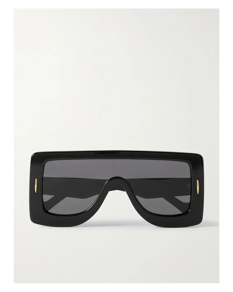 Loewe Oversized-sonnenbrille Mit D-rahmen Aus Azetat - Schwarz Schwarz