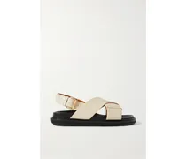 Fussbett Slingback-sandalen aus Leder