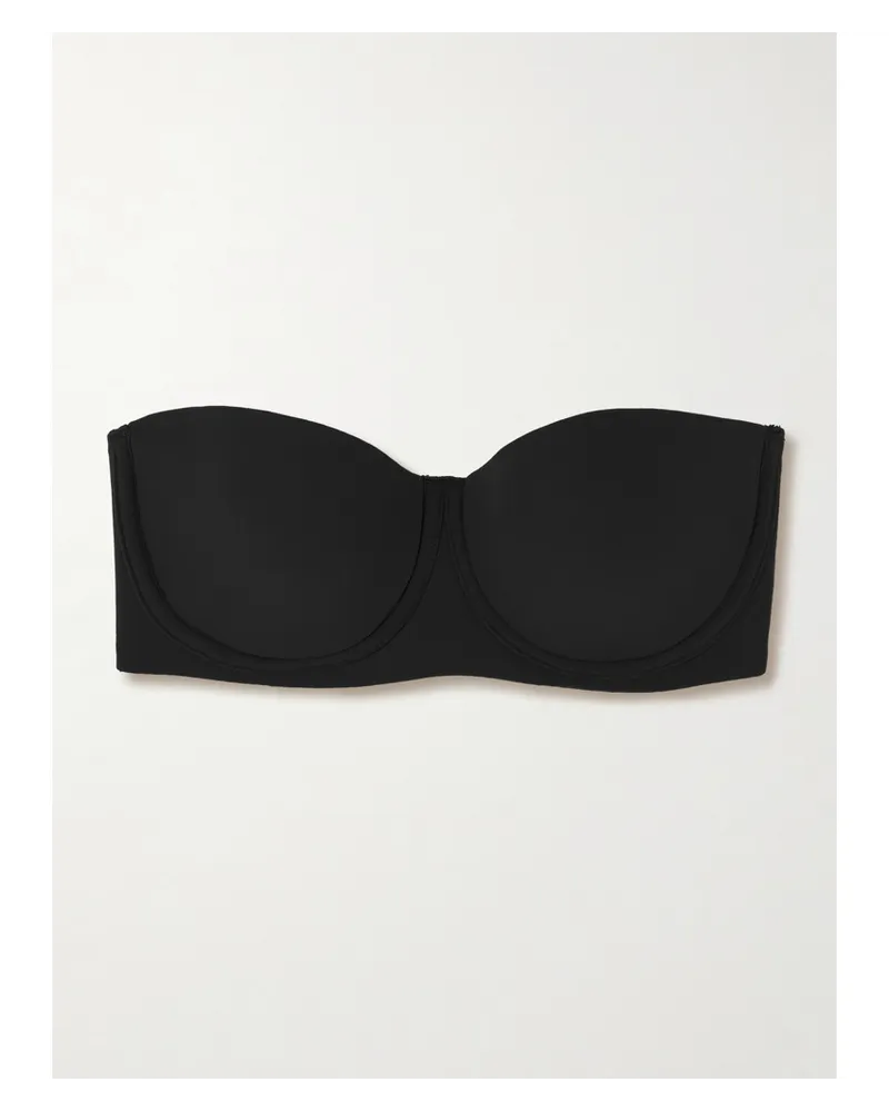 SKIMS Fits Everybody Strapless Bra – Onyx – Bandeau-bh Schwarz