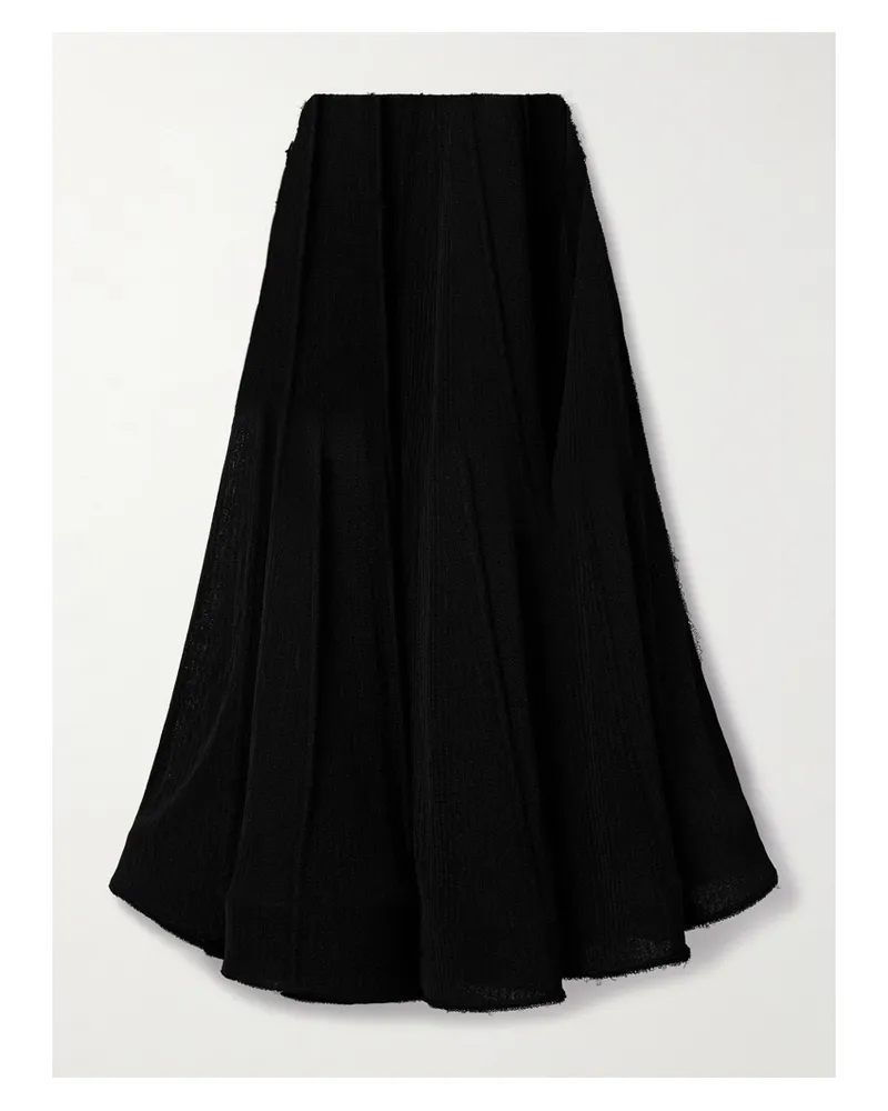 Proenza Schouler Tavia Midirock Aus Strick Mit Distressed-details - Schwarz Schwarz