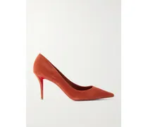 Miss Z 80 Suede Pumps - Red