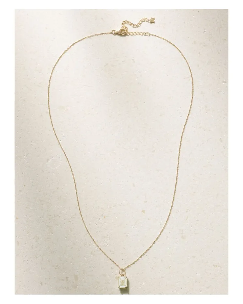 MATEO Kette Aus 14 Karat Gold Mit Amethyst Gold