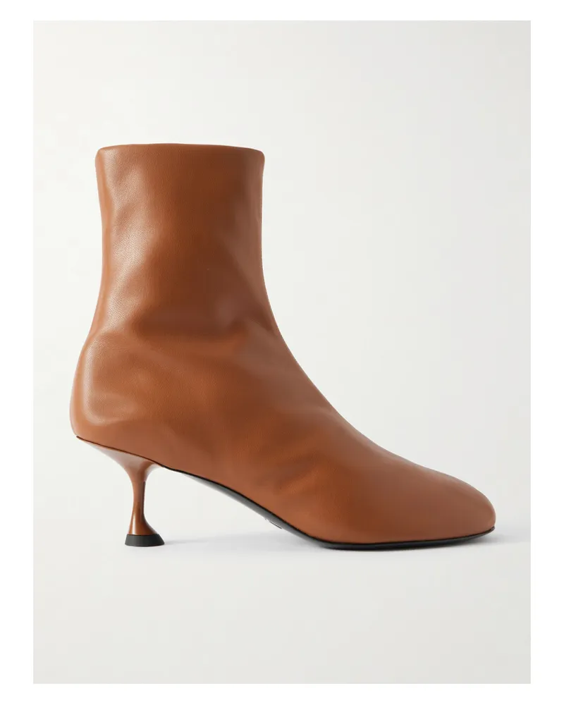 Proenza Schouler Tee Ankle Boots Aus Leder - Braun Braun