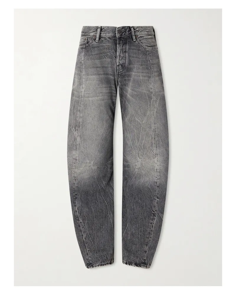 Acne Studios 2006f Tief Sitzende Barrel-jeans - Schwarz Schwarz