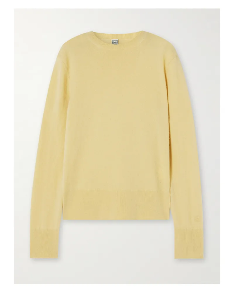Totême Kaschmirpullover - Gelb Gelb