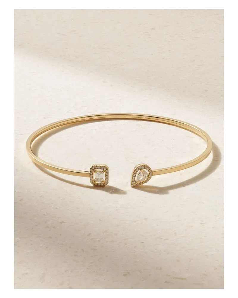 Messika My Twin Toi & Moi Armspange Aus 18 Karat Gold Mit Diamanten Gold