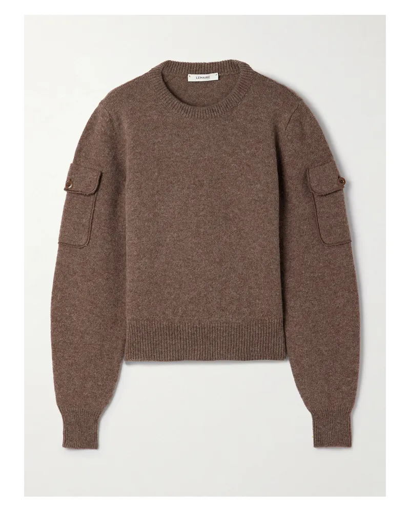 Christophe Lemaire Wollpullover - Braun Braun