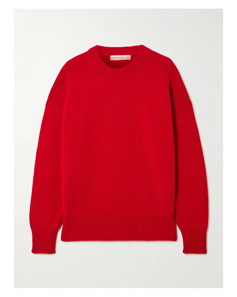 &Daughter Balla Pullover Aus Wolle - Rot Rot