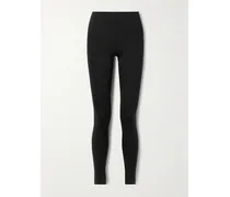Essentials Woolworth Stretch-ponte Leggings - Black