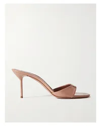 Paris Texas Lidia Mules aus Lackleder Pink