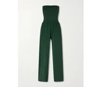 Les Essentiels Dao Convertible Stretch-jersey Jumpsuit - Green