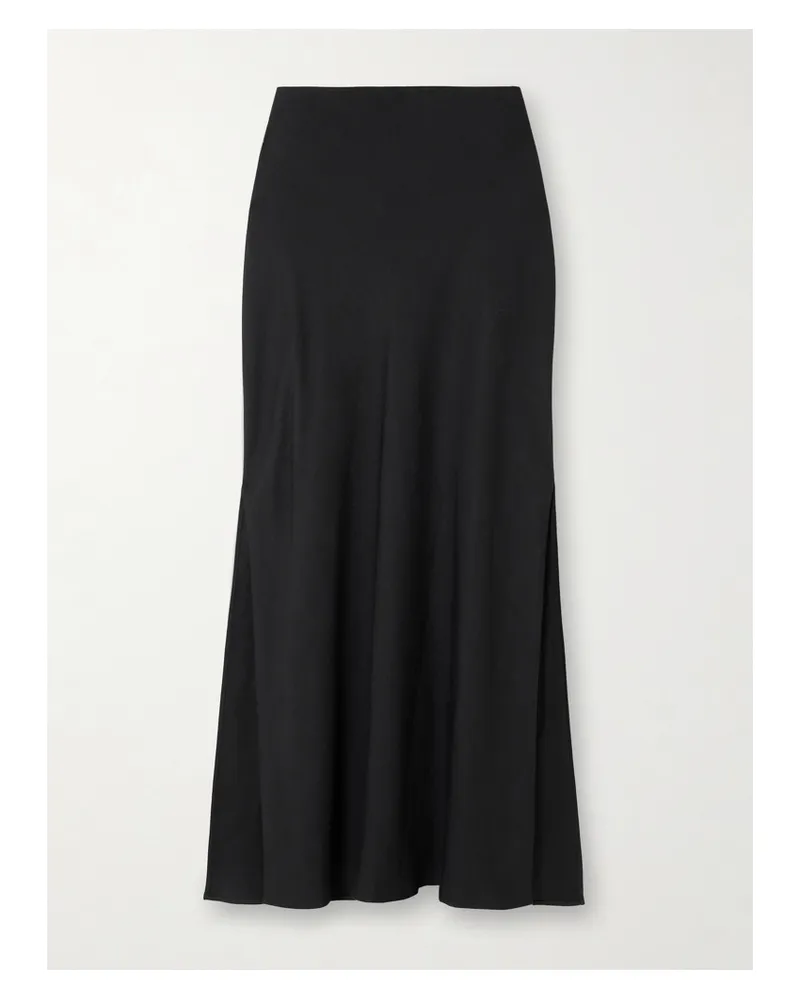 Brunello Cucinelli Maxirock Aus Crêpe - Schwarz Schwarz