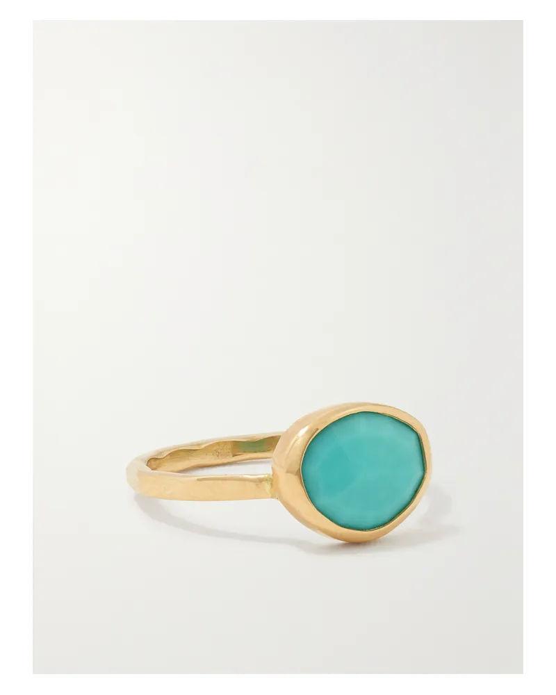 Melissa Joy Manning 14-karat Recycled Gold Turquoise Ring - Blue Blue