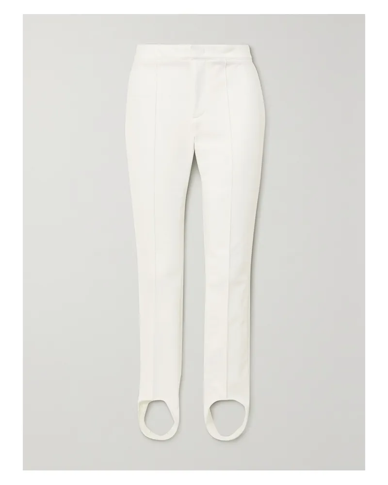 Moncler Sportivo Skihose Mit Steg - Weiß Weiß