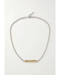 Loren Stewart Net Sustain Mini Watts Kette aus Recyceltem 14 Karat  und Sterlingsilber Gold