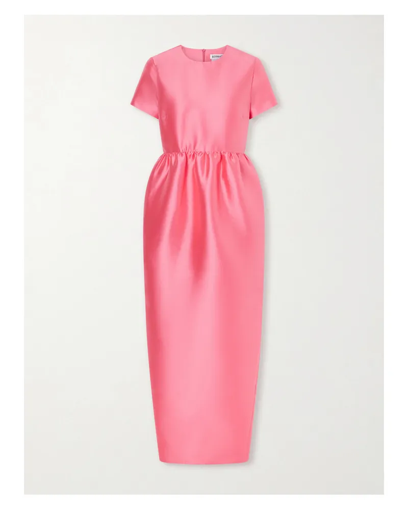 BERNADETTE Lexi Silk-blend Gown - Pink Pink