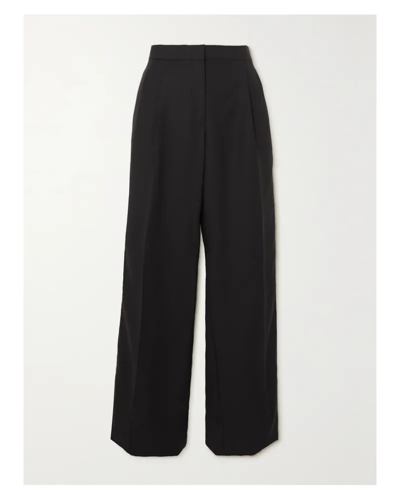 Brioni Baretha Hose Mit Geradem Bein Aus Wolle - Schwarz Schwarz