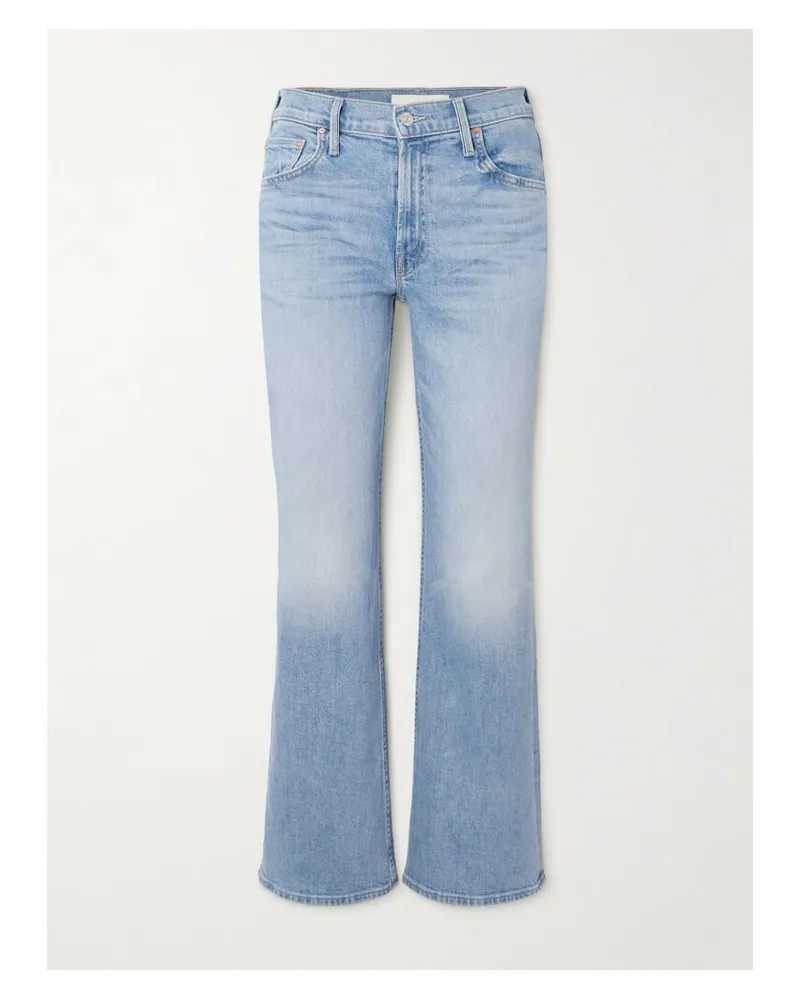 Mother Bookie Flood Hoch Sitzende Bootcut-jeans - Blau Blau