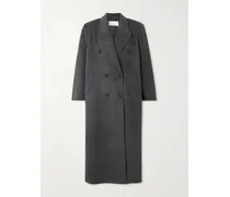 Gaia Doppelreihiger Mantel Aus Einer Wollmischung - Grau