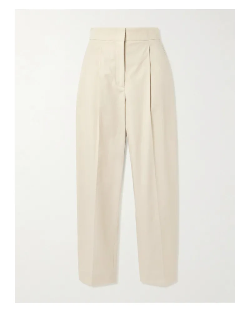 Joseph Paver Cotton-gauze Tapered Pants - Neutrals Neutrals
