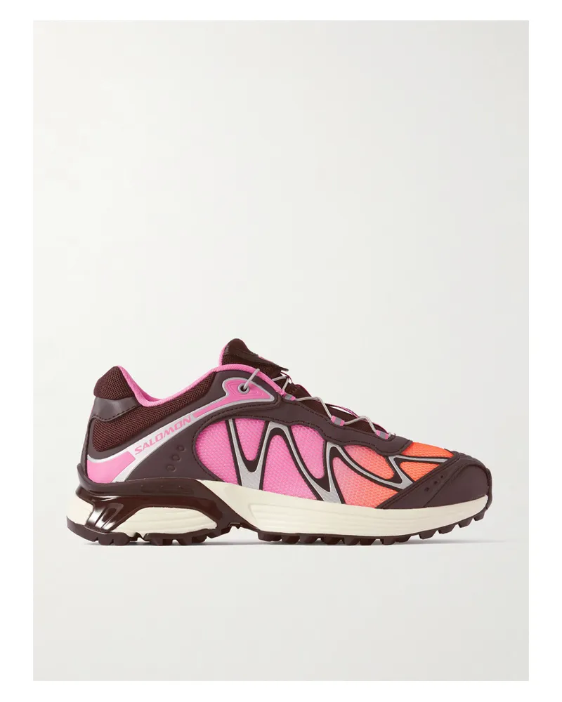 Salomon Xt-whisper Sneakers Aus Mesh Mit Gummibesätzen - Pink Pink
